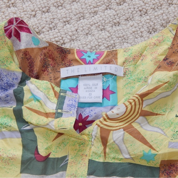 The Limited Vintage Silk top - Picture 3 of 4